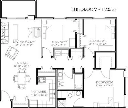 Central Park Apartments — Photo 11