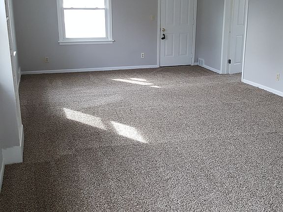 New windows and carpet throu