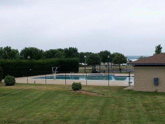 Community pool is view