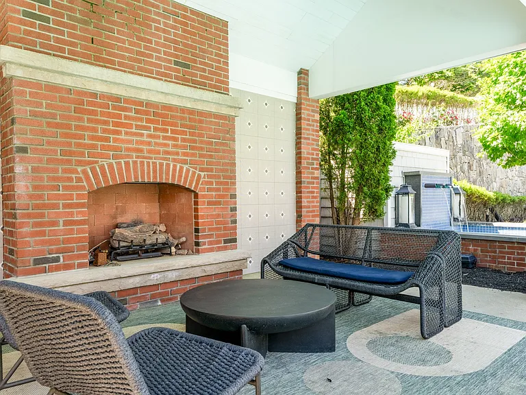 Poolside Firepit at The Residences at Stevens Pond in Saugus, MA 01906