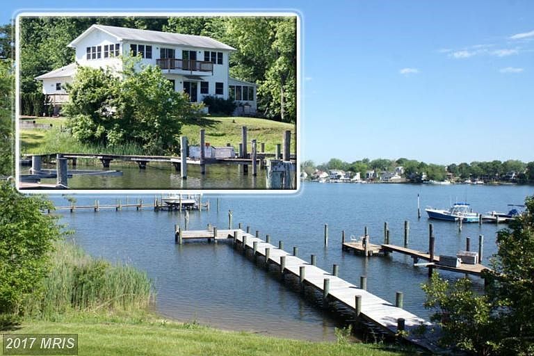 Remodeled Colonial with Pier