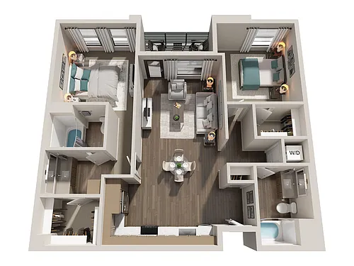 Floor plan B2