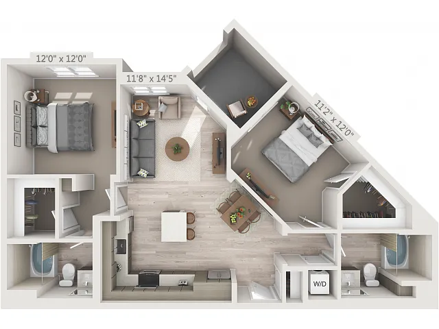 Floor plan B1