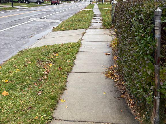 Street in front facing the Medical Campus