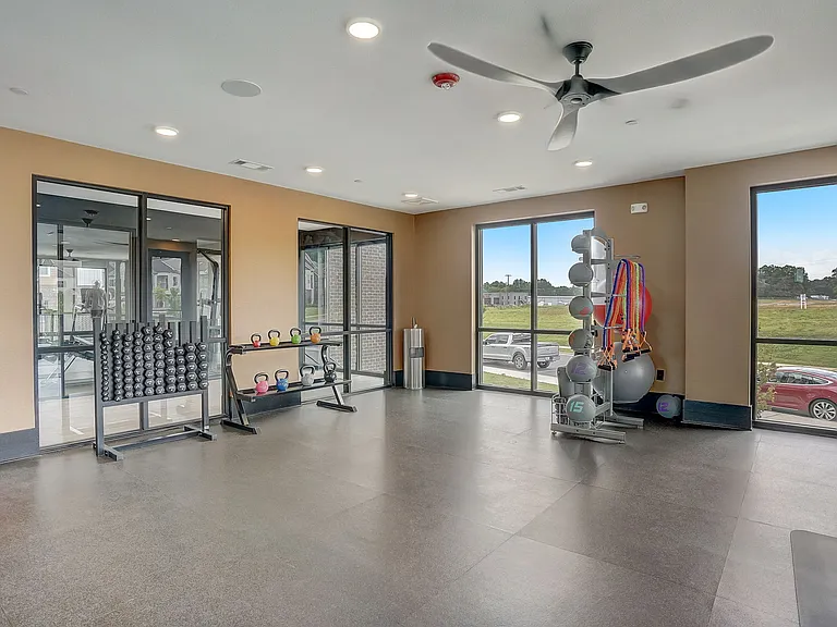 Free Weights & Yoga Room