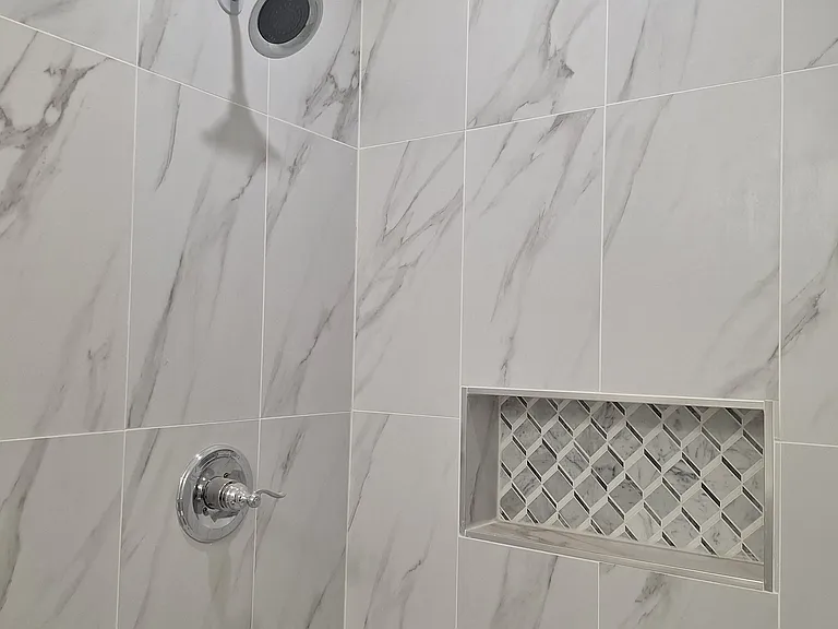 Master shower