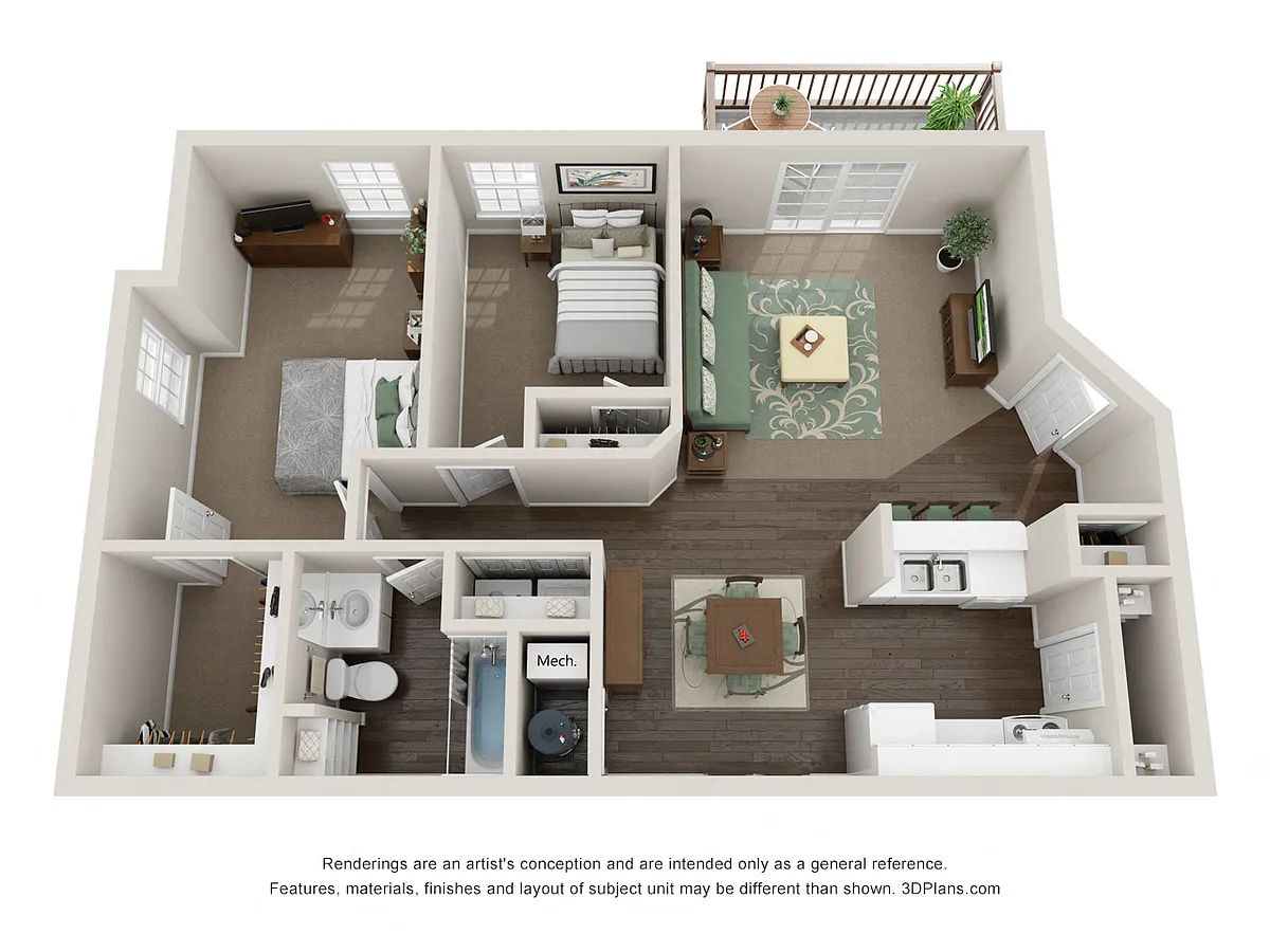 Floor plan Traverse