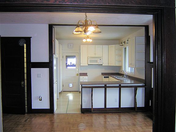 From dining room to kitchen