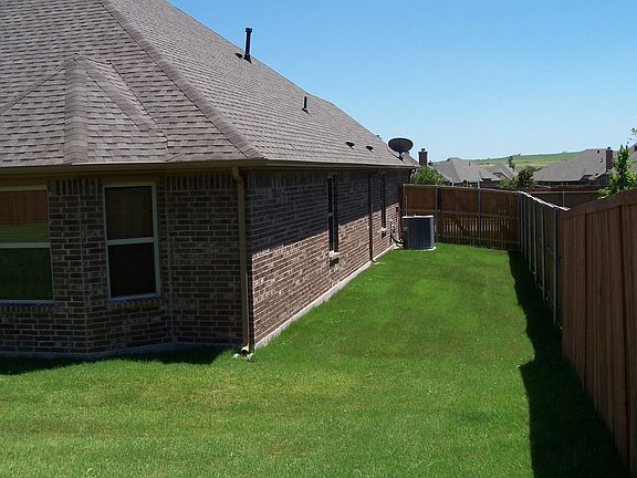 west side of house