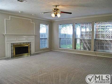 Family Room with Gas Log Fireplace