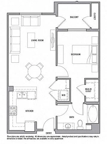 Floor plan 1C