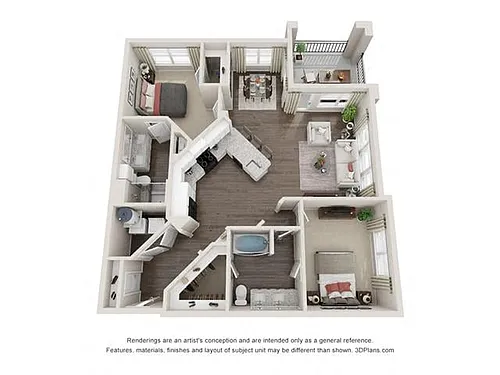 Floor plan Key Largo