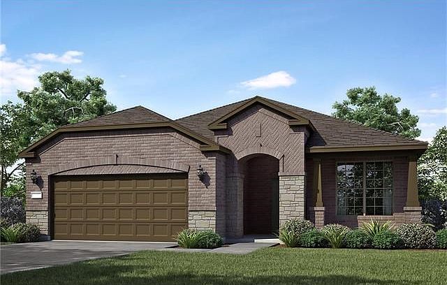 Del Webb, Sun City Texas, Martin Ray Plan - E Elevation, Rendering