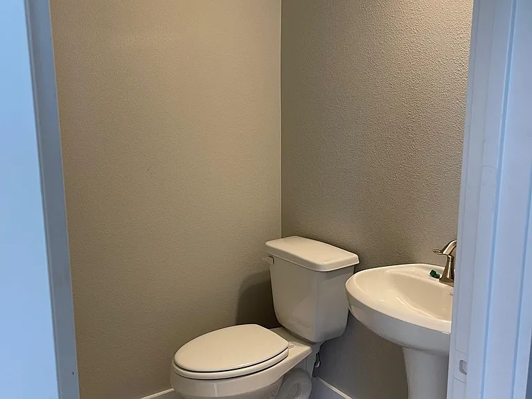 Downstairs half bath
