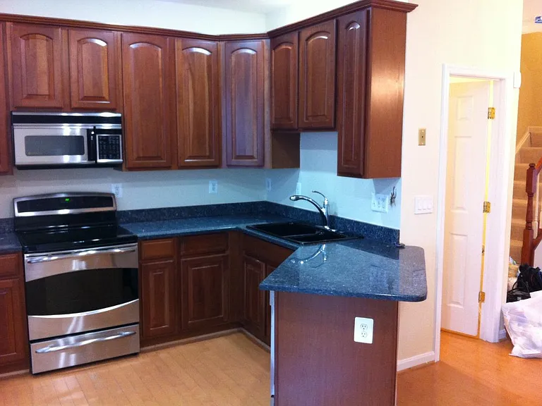 Kitchen - same level as living room