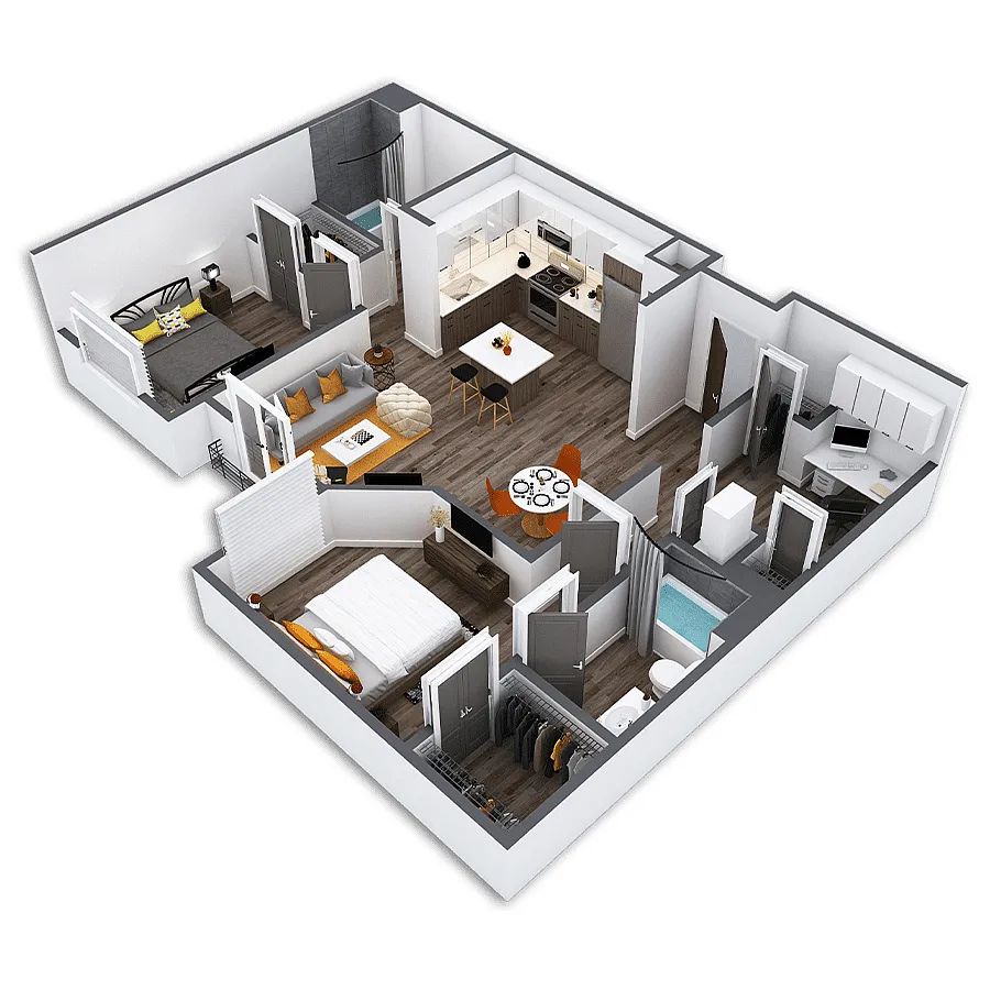 Floor plan Yew Platinum