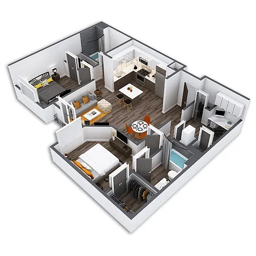 Floor plan Yew Platinum