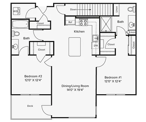 Floor plan B4-1124