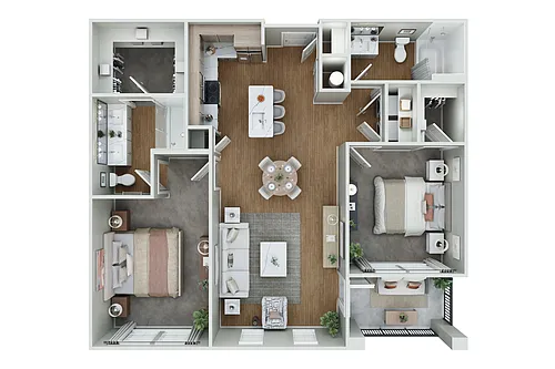 Floor plan B1