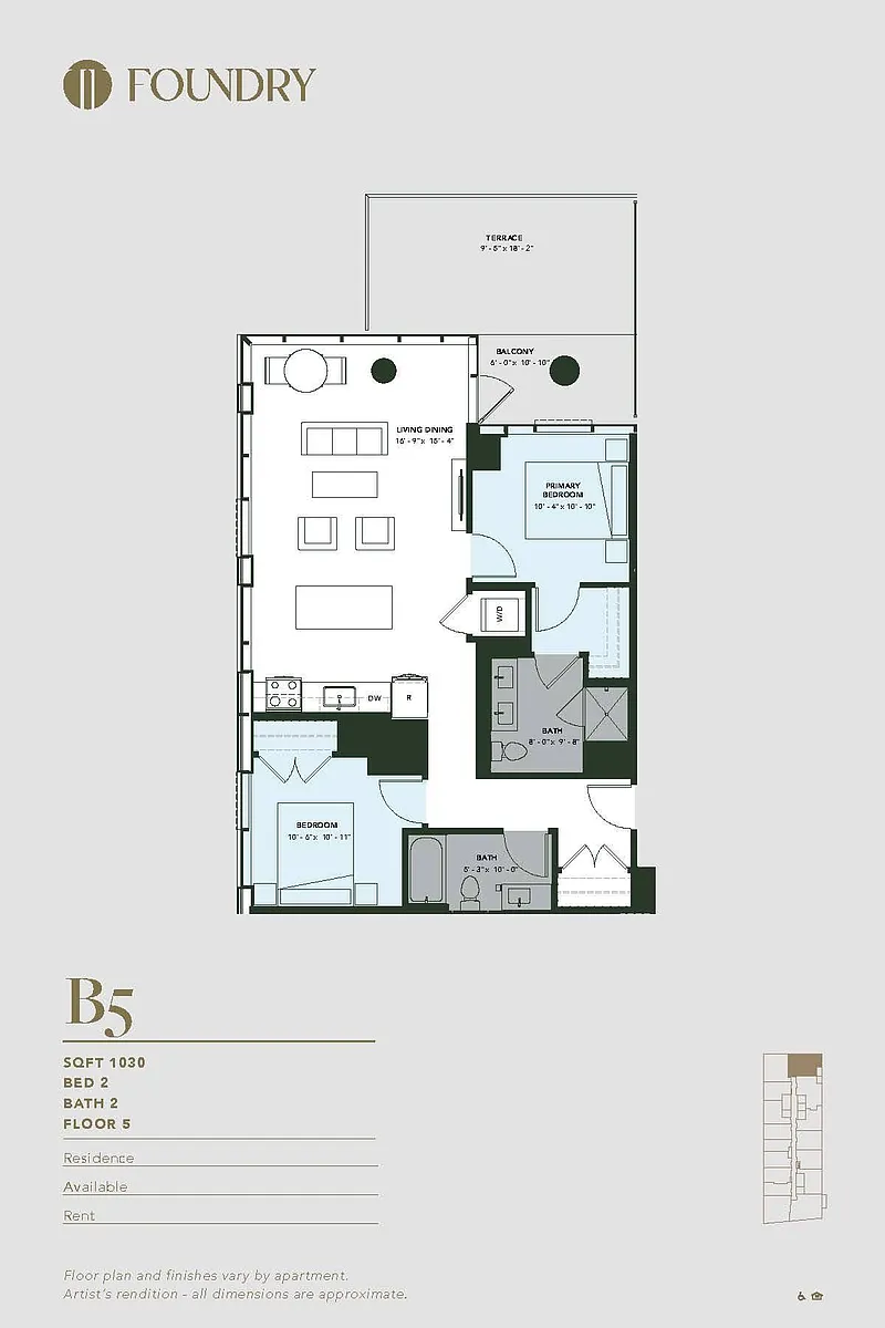 Floor plan B5t