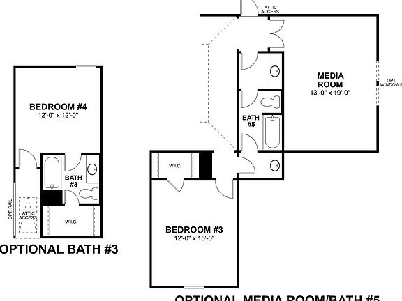 San Marcos Second Floor Options