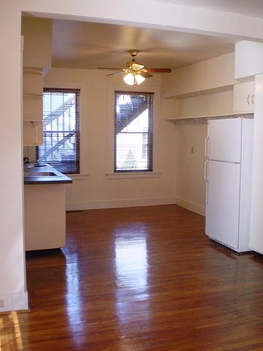 kitchen seen from living room