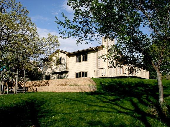 Side view of the house