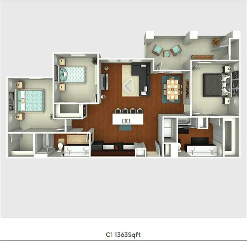 Floor plan C1