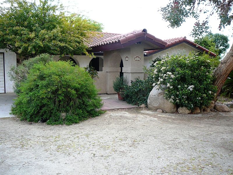 Arched entry to courtyard