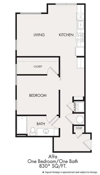 Floor plan A9a