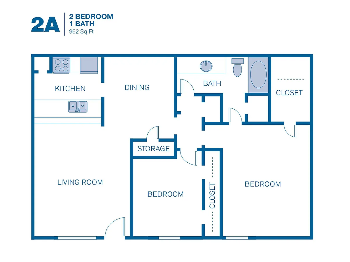 Floor plan 2A