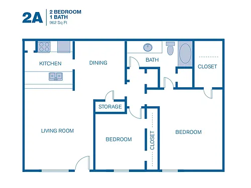 Floor plan 2A