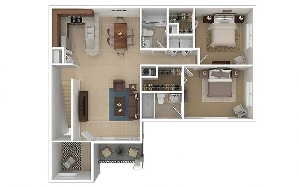 Floor plan Inlet South 2