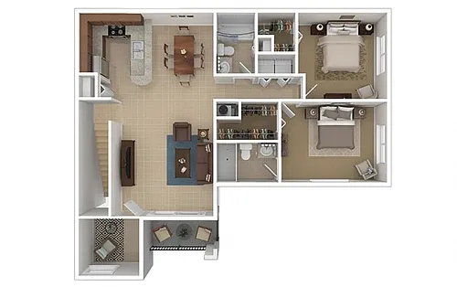 Floor plan Inlet South 2