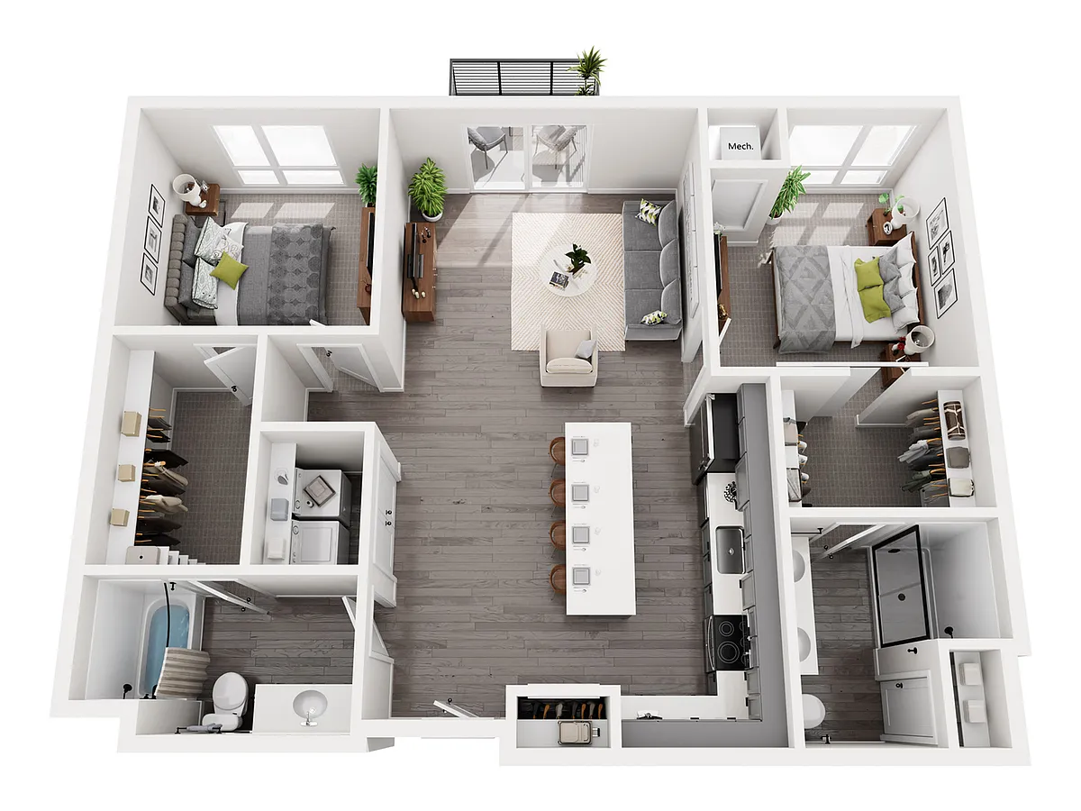 Floor plan Monona