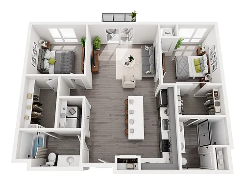 Floor plan Monona