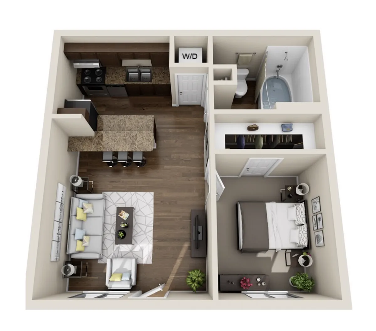 Floor plan A1 MOD E