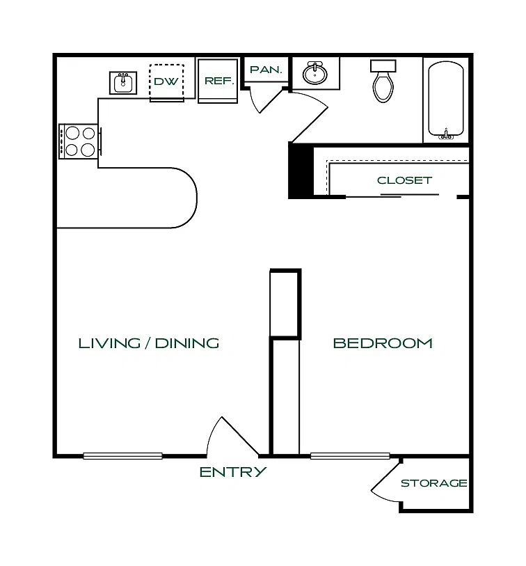 Floor plan E1 Classic
