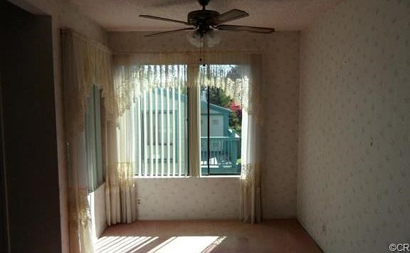 Looking Out from Kitchen into Dining Area