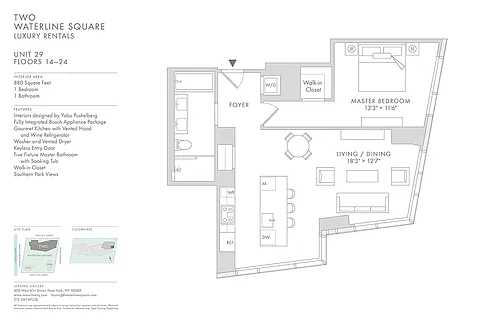 Floor plan Waterline 2: A5