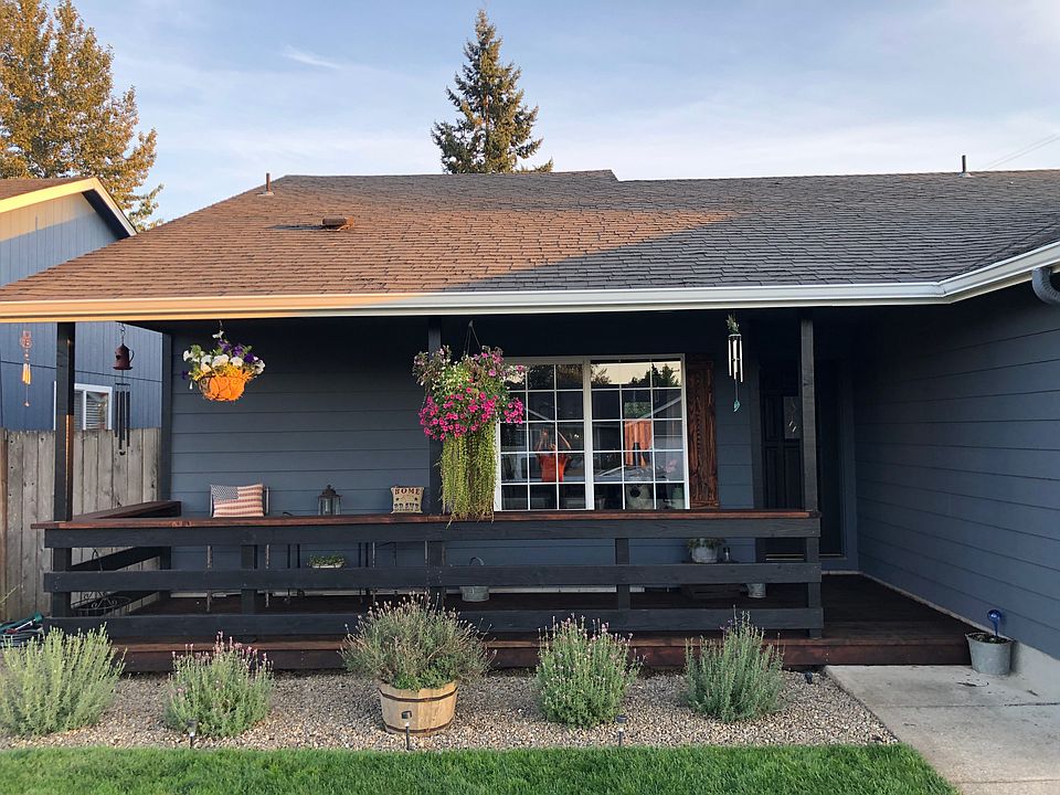 Custom built front porch