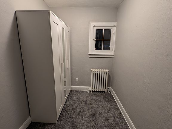 In the entryway of the unit, there's a large storage wardrobe to add even more storage!
