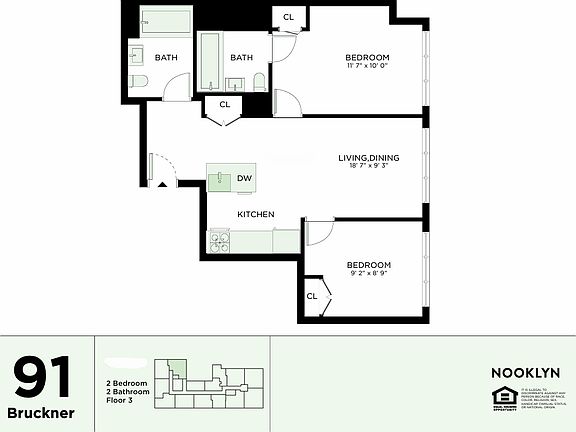 2nd image of 91 Bruckner Blvd #316
