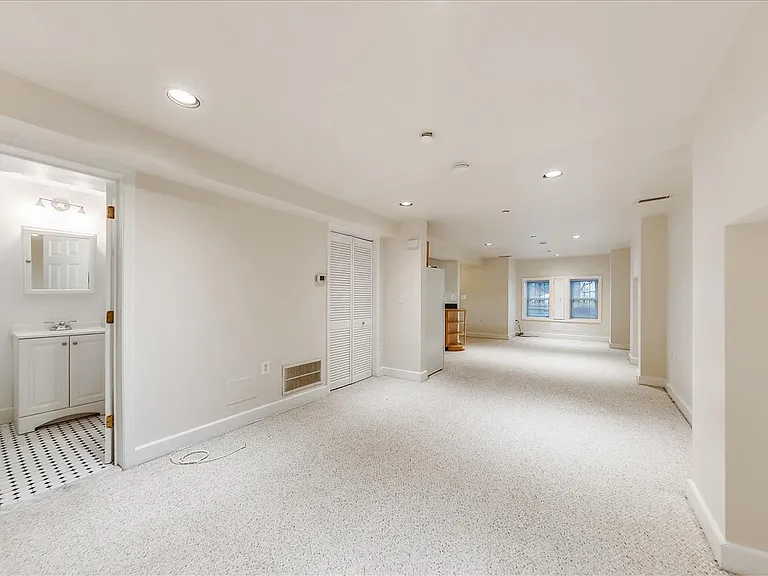 Open space allows for flexible room arrangement.