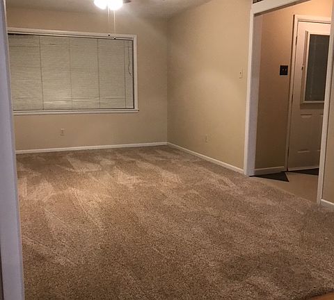 Living room 1, new carpet