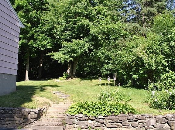 Pathway leading to the backyard