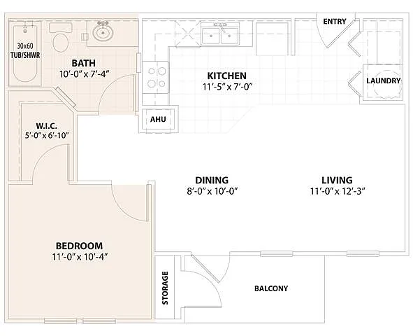 Floor plan MiraSol