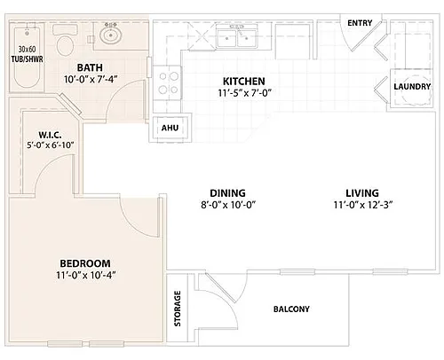 Floor plan MiraSol