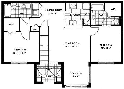 Floor plan Windsor B2A