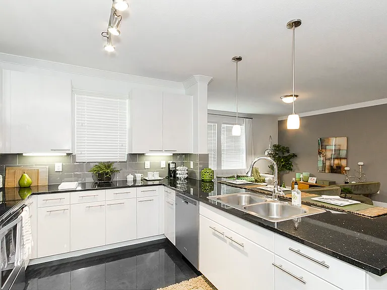 Experience culinary delight in a beautifully designed modern kitchen. Experience culinary delight in a beautifully designed modern kitchen.